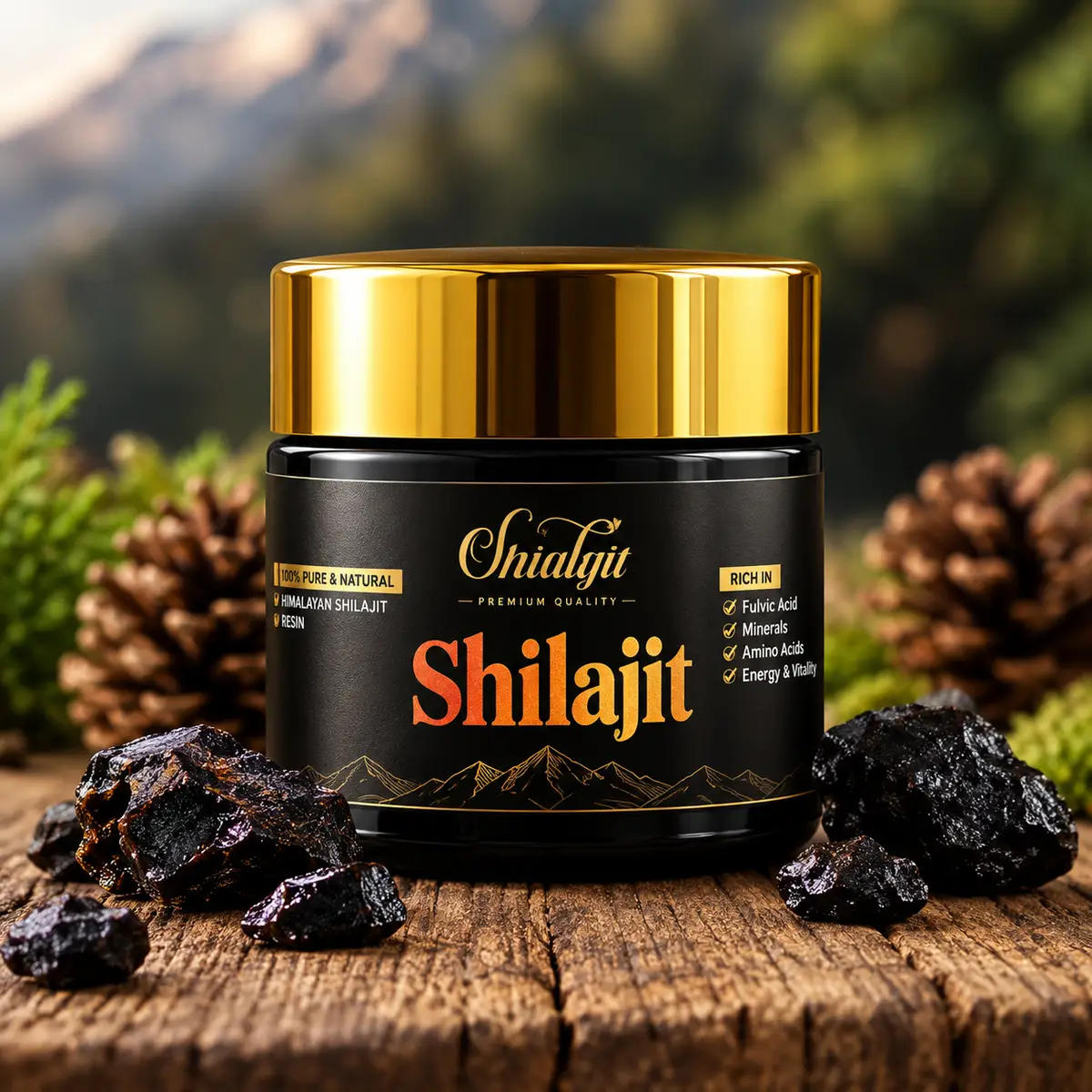 Salsabeel Khalis Shilajit
